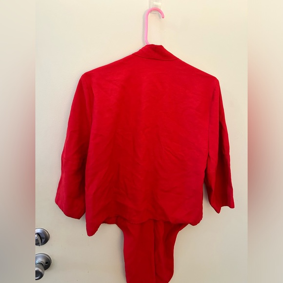 The Sei Tie Front Viscose Blouse Size 6 - Picture 5 of 6